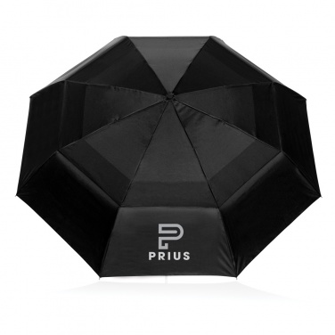 Logo trade promotional gifts image of: Swiss Peak Aware™ Tornado 27” pocket storm umbrella