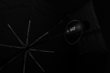 Logo trade advertising products image of: Swiss Peak Aware™ Tornado 27” pocket storm umbrella