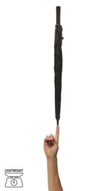 Logo trade advertising product photo of: Swiss Peak Aware™ Ultra-light manual 25” Alu umbrella