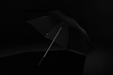 Logotrade promotional product picture of: Swiss Peak Aware™ Ultra-light manual 25” Alu umbrella