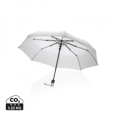 Logotrade promotional gift image of: 21" Impact AWARE™ RPET 190T mini auto open umbrella