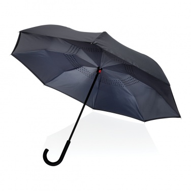 Logotrade promotional gifts photo of: 23" Impact AWARE™ RPET 190T reversible umbrella