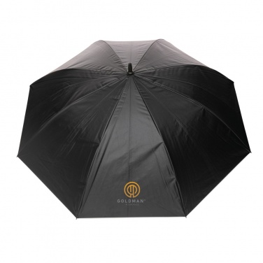Logo trade corporate gift photo of: 27" Impact AWARE™ RPET 190T dual colour auto open umbrella