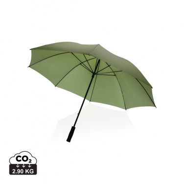 Logo trade business gift photo of: 30" Impact AWARE™ RPET 190T Storm proof umbrella