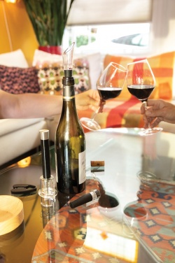 Logo trade promotional giveaways picture of: Vino Connoisseur 4pc set
