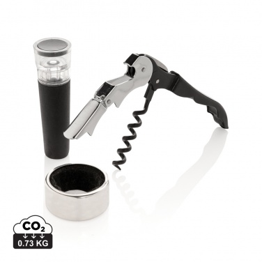 Logo trade business gifts image of: Vino Sommelier set 3pc