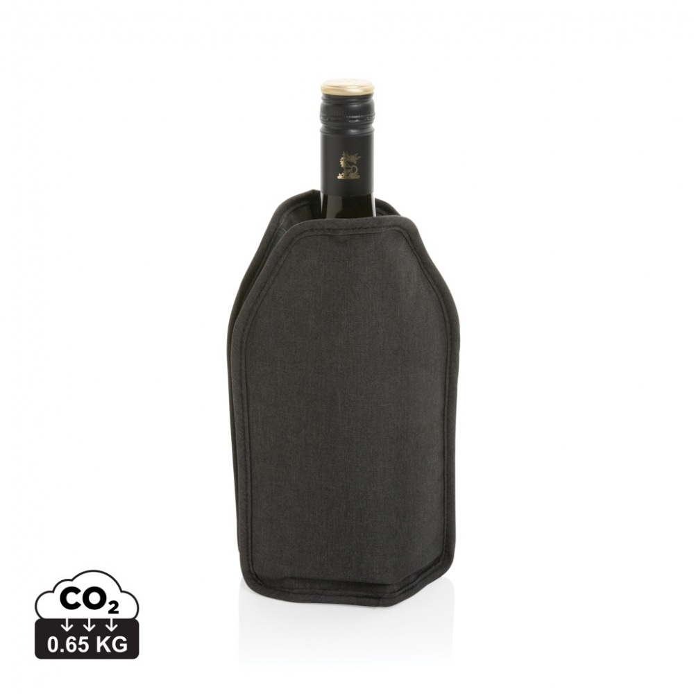Logotrade promotional merchandise image of: Vino AWARE™ RPET wine cooler sleeve