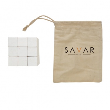 Logotrade promotional item image of: Wooden brain game in canvas pouch