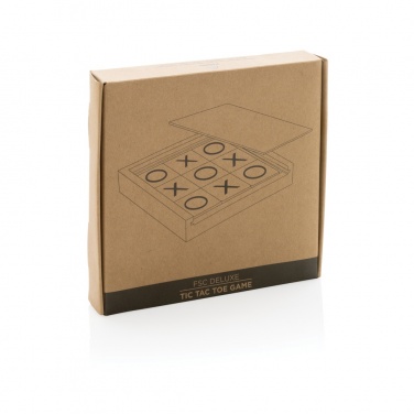 Logo trade business gift photo of: Deluxe Tic Tac Toe game