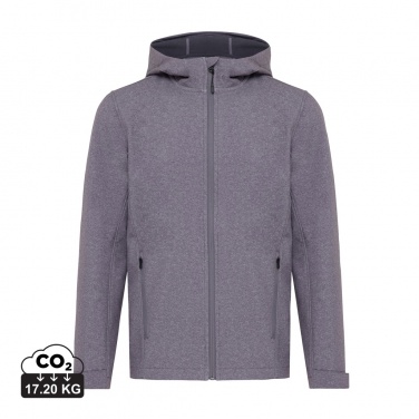 Logotrade corporate gift image of: Iqoniq Makalu men recycled polyester soft shell jacket