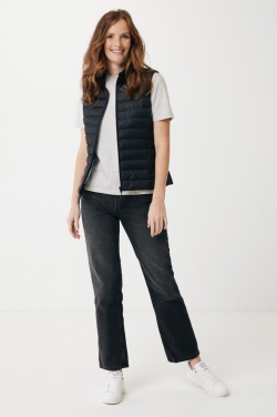 Logo trade business gift photo of: Iqoniq Meru women recycled polyester bodywarmer