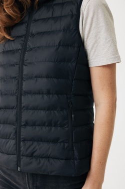 Logo trade promotional gifts image of: Iqoniq Meru women recycled polyester bodywarmer