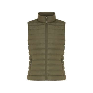 Logo trade corporate gifts image of: Iqoniq Meru women recycled polyester bodywarmer