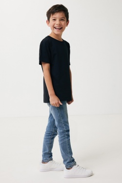 Logo trade promotional merchandise photo of: Iqoniq Koli kids lightweight recycled cotton t-shirt