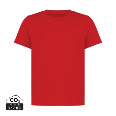 Logo trade business gift photo of: Iqoniq Koli kids lightweight recycled cotton t-shirt