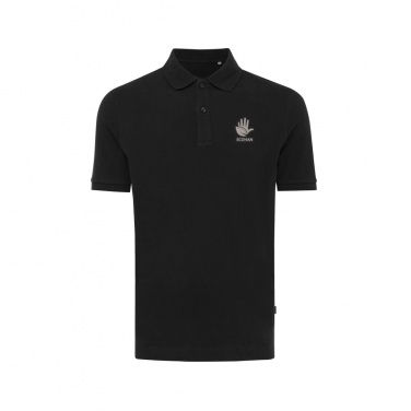 Logotrade promotional gift image of: Iqoniq Yosemite recycled cotton pique polo
