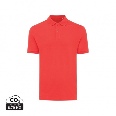 Logo trade promotional giveaways picture of: Iqoniq Yosemite recycled cotton pique polo
