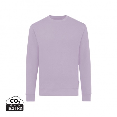 Logo trade promotional merchandise photo of: Iqoniq Zion recycled cotton crew neck