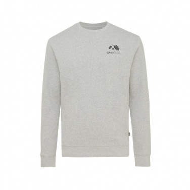 Logo trade promotional products picture of: Iqoniq Denali recycled cotton crew neck undyed