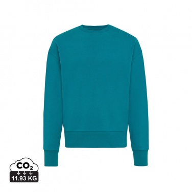 Logotrade corporate gift picture of: Iqoniq Kruger relaxed recycled cotton crew neck