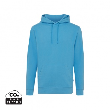 Logo trade promotional giveaways image of: Iqoniq Jasper recycled cotton hoodie