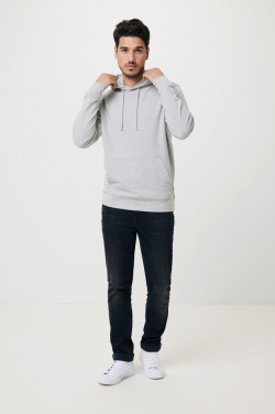 Logo trade advertising products picture of: Iqoniq Torres recycled cotton hoodie undyed