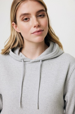 Logotrade advertising products photo of: Iqoniq Torres recycled cotton hoodie undyed