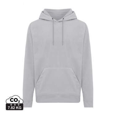 Logo trade advertising product photo of: Iqoniq Trivor recycled polyester microfleece hoodie