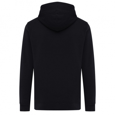 Logo trade promotional merchandise image of: Iqoniq Rila lightweight recycled cotton hoodie