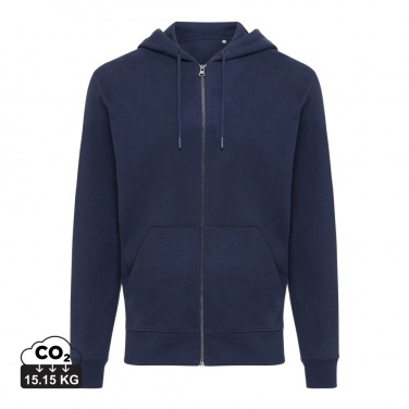 Logotrade corporate gift image of: Iqoniq Abisko recycled cotton zip through hoodie