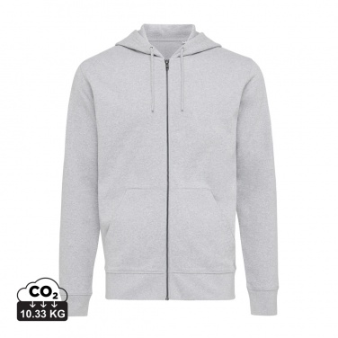 Logotrade corporate gifts photo of: Iqoniq Abisko recycled cotton zip through hoodie
