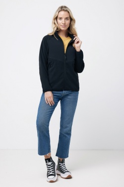 Logo trade business gift photo of: Iqoniq Talung recycled polyester microfleece zip through