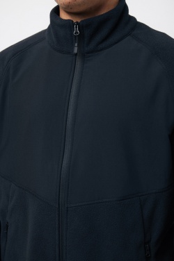 Logo trade corporate gifts image of: Iqoniq Talung recycled polyester microfleece zip through