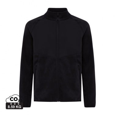 Logo trade promotional merchandise picture of: Iqoniq Talung recycled polyester microfleece zip through