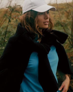 Logo trade promotional giveaways picture of: Iqoniq Diran recycled polyester pile fleece jacket