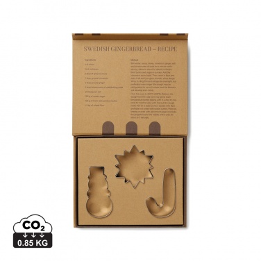 Logo trade promotional merchandise picture of: VINGA Classic cookie cutter 3-piece set