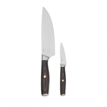 Logo trade promotional merchandise photo of: VINGA Tara RCS recycled steel chef's set
