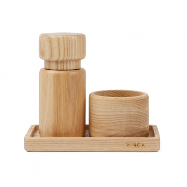 Logo trade promotional merchandise photo of: VINGA Retro salt & pepper set
