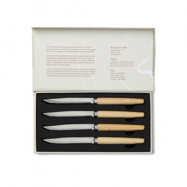 Logo trade corporate gifts image of: VINGA Retro meat knives