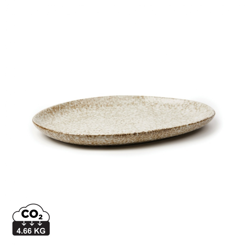 Logotrade promotional item image of: VINGA Nuvem stoneware serving plate