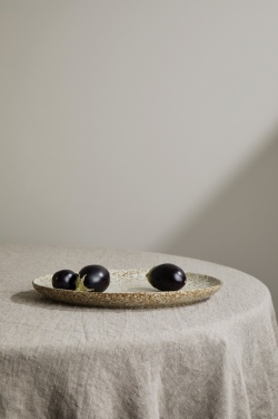 Logotrade promotional giveaway picture of: VINGA Nuvem stoneware serving plate
