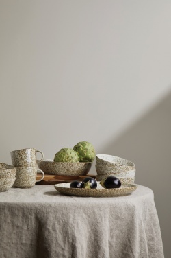 Logotrade promotional gift picture of: VINGA Nuvem stoneware serving bowl
