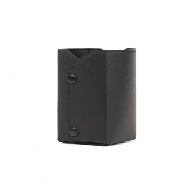 Logo trade promotional giveaways picture of: VINGA Timo PU RCS RPET pen holder