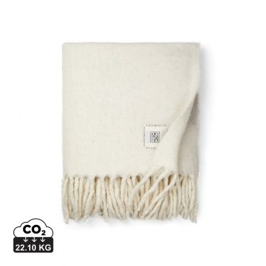 Logo trade promotional items image of: Vinga Saletto wool blend blanket