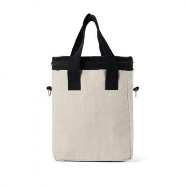 Logo trade promotional gifts picture of: VINGA Volonne AWARE™ recycled canvas cooler tote bag