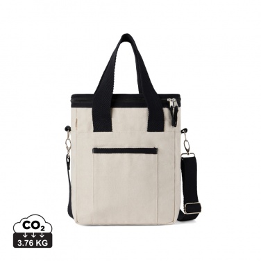 Logo trade advertising products image of: VINGA Volonne AWARE™ recycled canvas cooler tote bag