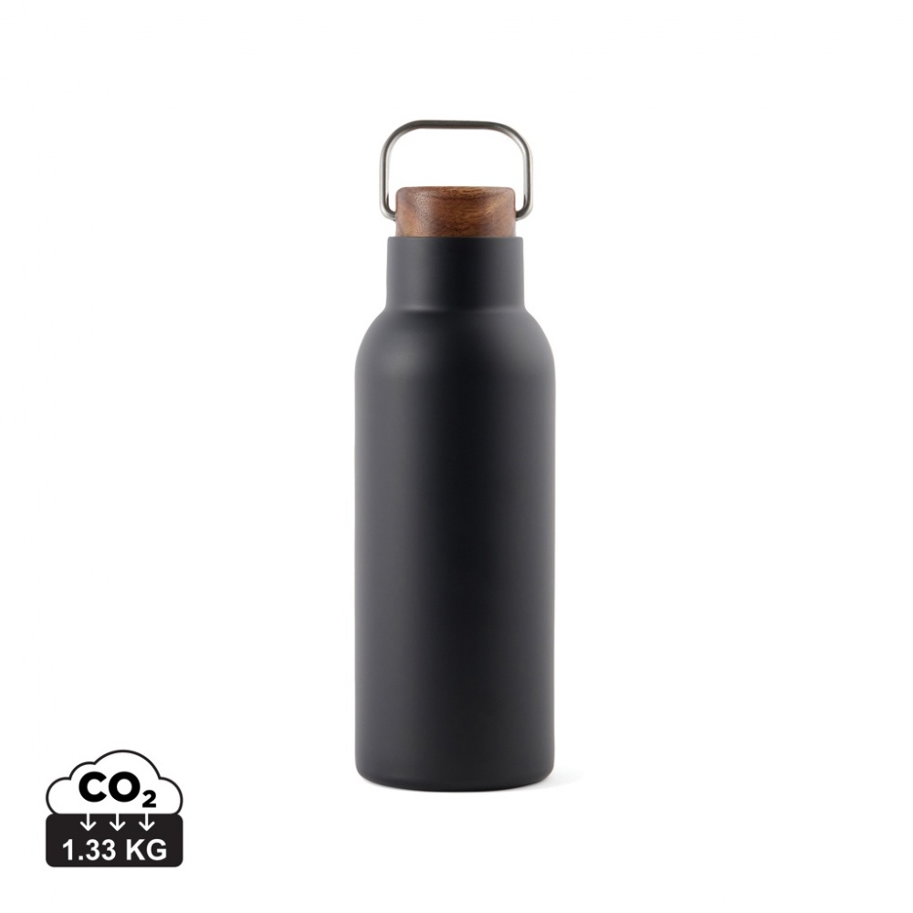 Logotrade advertising product picture of: VINGA Ciro RCS recycled vacuum bottle 580ml