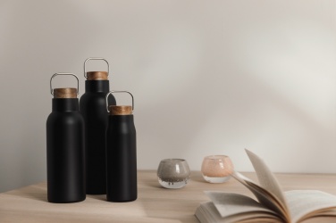 Logo trade promotional items image of: VINGA Ciro RCS recycled vacuum bottle 580ml