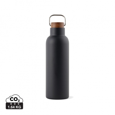 Logo trade corporate gifts image of: VINGA Ciro RCS recycled vacuum bottle 800ml