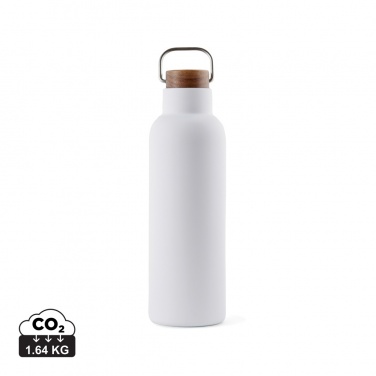 Logo trade corporate gifts image of: VINGA Ciro RCS recycled vacuum bottle 800ml